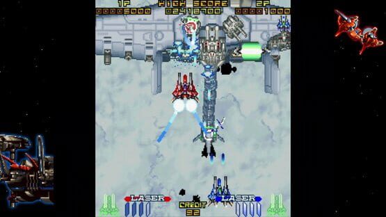 Layer Section & Galactic Attack: S-Tribute screenshot 3