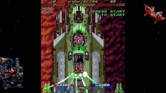 Layer Section & Galactic Attack: S-Tribute screenshot 9