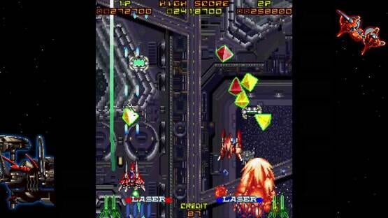 Layer Section & Galactic Attack: S-Tribute screenshot 11