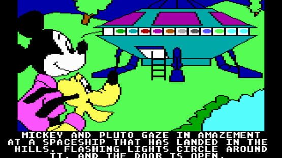 Mickey's Space Adventure screenshot 1