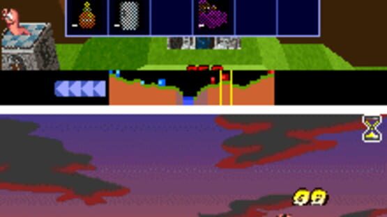 Worms Forts 3D screenshot 1