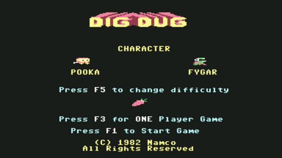 Dig Dug screenshot 1