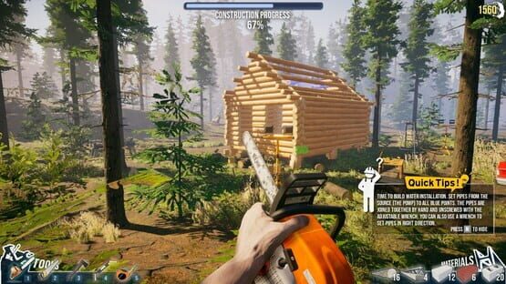 House Builder & Tank Mechanic Simulator screenshot 2