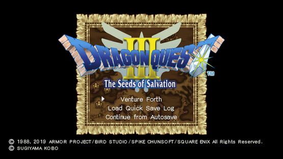 Dragon Quest III: The Seeds of Salvation screenshot 1