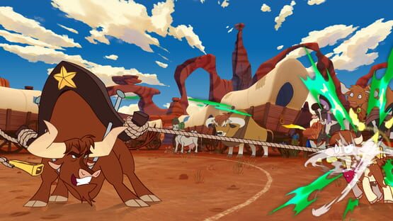 Them's Fightin' Herds: Texas screenshot 6