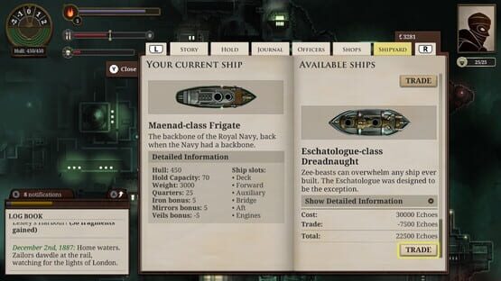 Sunless Sea: Zubmariner Edition screenshot 2