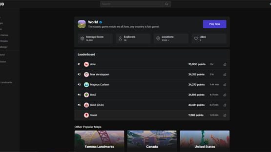 GeoHub screenshot 2