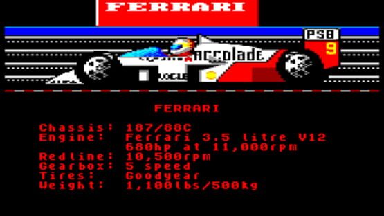 Grand Prix Circuit screenshot 5