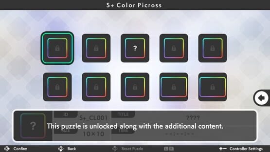 Picross S+ screenshot 5