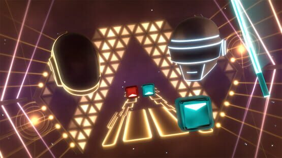 Beat Saber: Daft Punk - "Around The World" screenshot 3