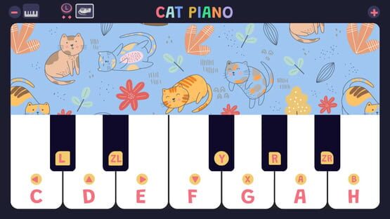 Cat Piano screenshot 1