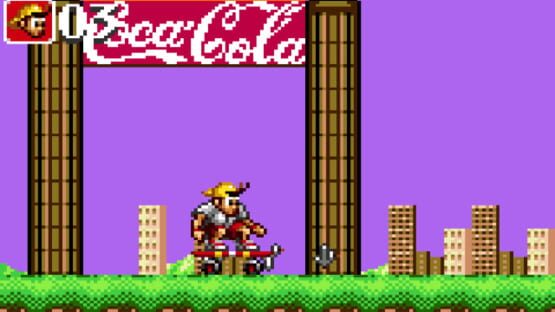 Sassou Shounen Eiyuuden: Coca-Cola Kid screenshot 2