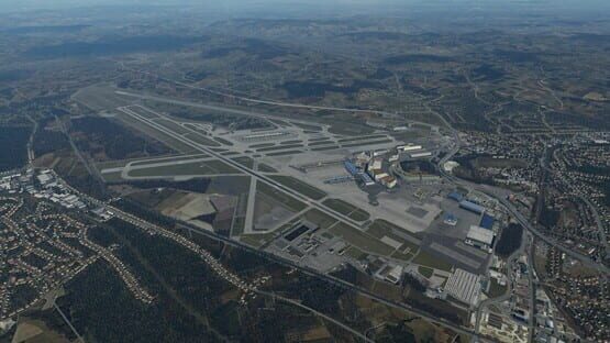 X-Plane 12: Aerosoft - Airport Zurich V2.0 screenshot 7