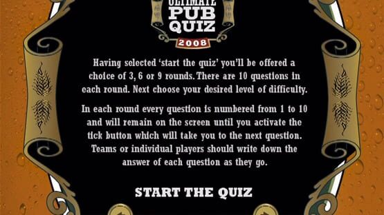 All New Ultimate Pub Quiz 2008 screenshot 2