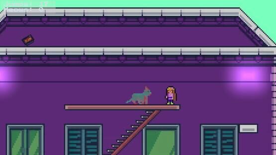 Rooftop Rascal: The Glitch Cat screenshot 4