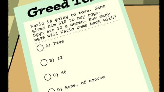 Greed School Test screenshot 1