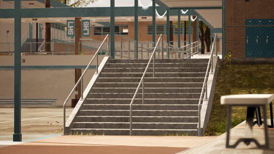 Session: Skate Sim - Schoolyard screenshot 9