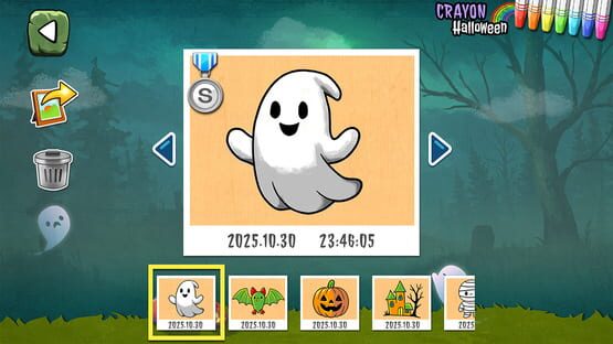 Crayon Halloween screenshot 5