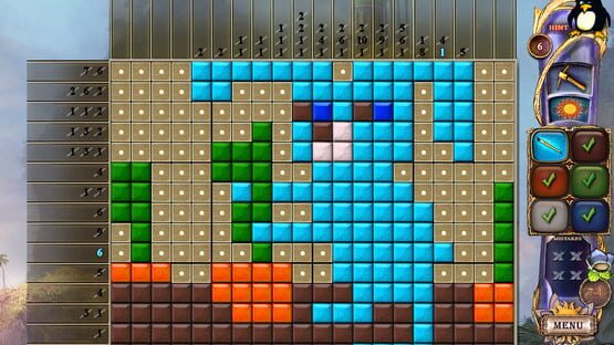 Fantasy Mosaics 24: Deserted Island screenshot 3