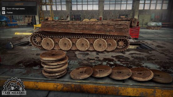 Tank Mechanic Simulator screenshot 1